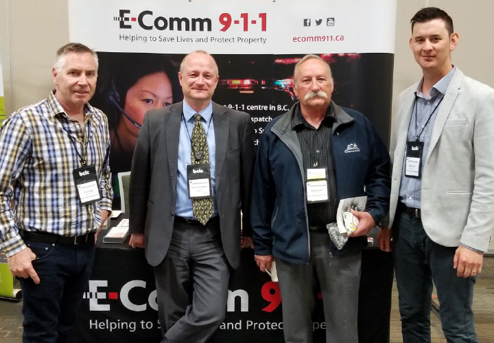 E-Comm President and CEO Oliver Grüter-Andrew meets with members of the Fraser Valley Regional District in Whistler on May 10, 2018.